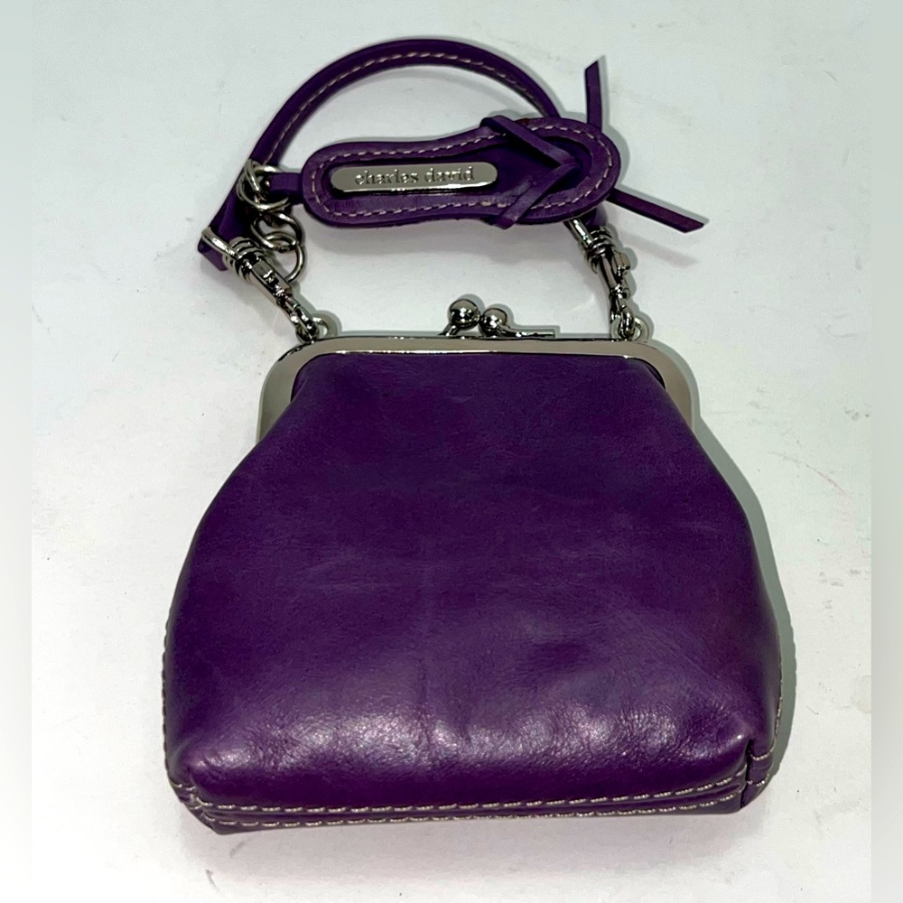 Charles David purple wallet Mini wallet